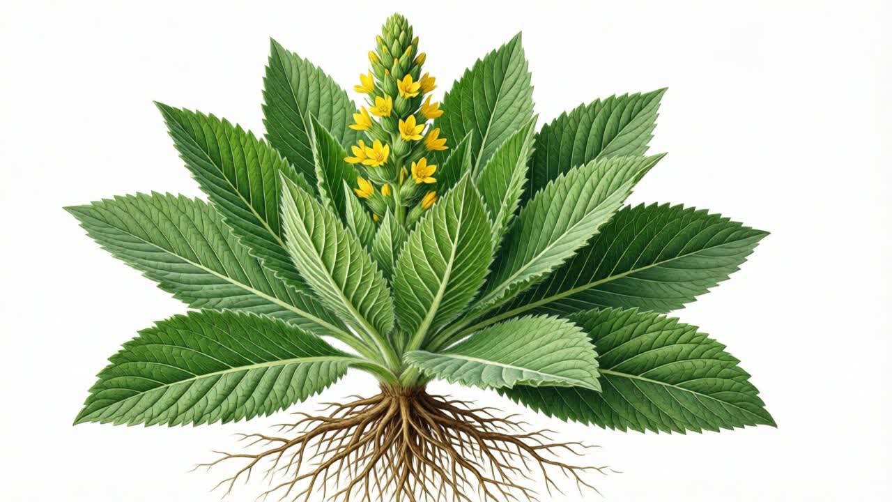 Mullein illustration